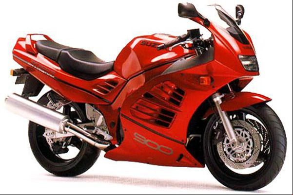 Moto modelo Suzuki RF 900